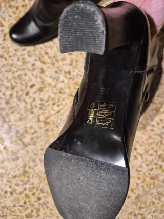 Botas altas negras Talla 38