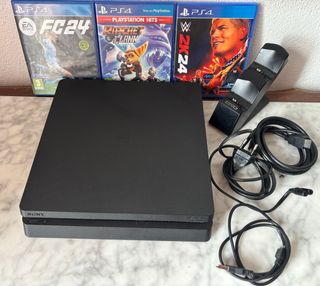 PS4 500GB Negra + 3 Juegos
