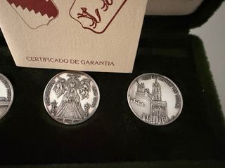 Colección 3 monedas Plata 1000 Esperanza Triana