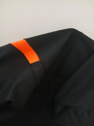 Chaqueta Chelsea Nike Talla L Negra Naranja