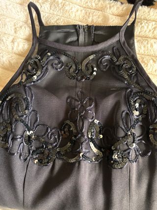 Vestido Negro Largo Fiesta