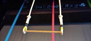 Trapecio de circo profesional