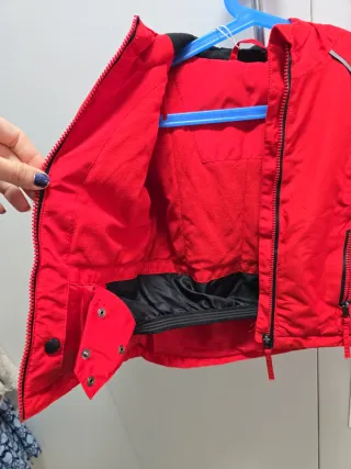 Giubbotto da neve per bambini rosso