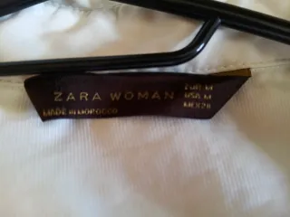 Camisa Zara Mujer Blanca