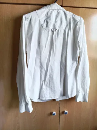 Camisa Zara Mujer Blanca