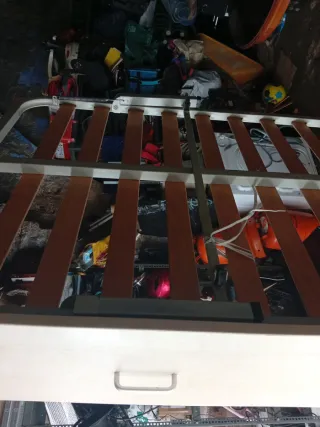 Somier metálico y de madera