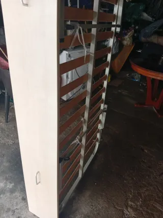 Somier metálico y de madera