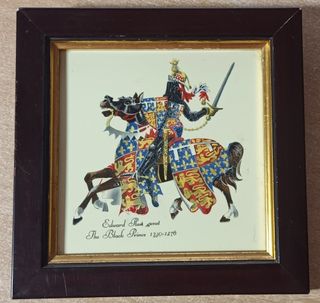 3 CUADROS JUSTA TORNEO NOBLES CABALLEROS INGLESES