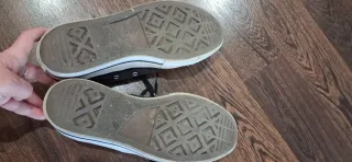 Converse Negras y Blancas Talla 38