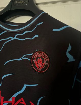 Camiseta Man City Puma Negra