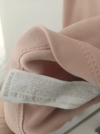 Camiseta rosa bordada Opposites attract