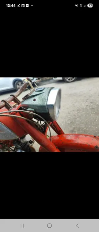 Mobilette Campera Roja