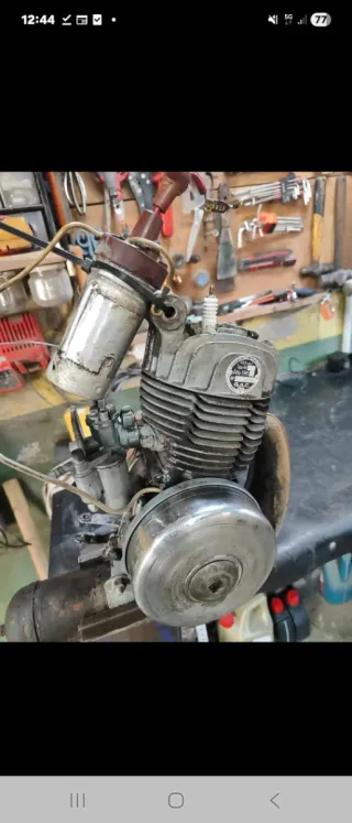 Mobilette Campera Roja