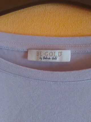 Blusa Camiseta Be Gold  Talla M-L