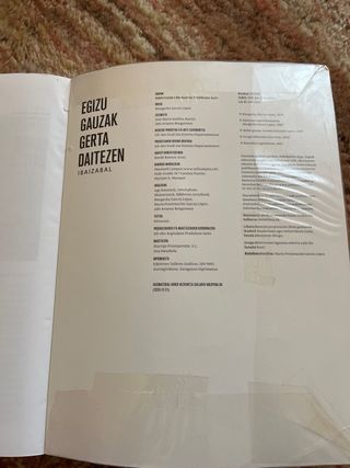 Biologia eta Geologia egizu gauzak gerta daitezen