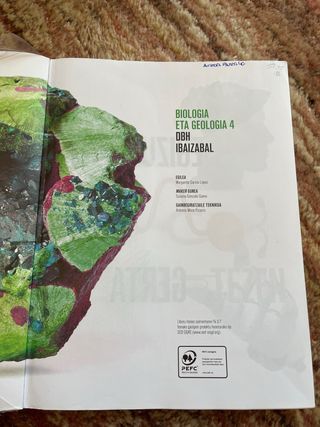 Biologia eta Geologia egizu gauzak gerta daitezen