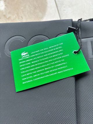 Bandolera Lacoste Negra