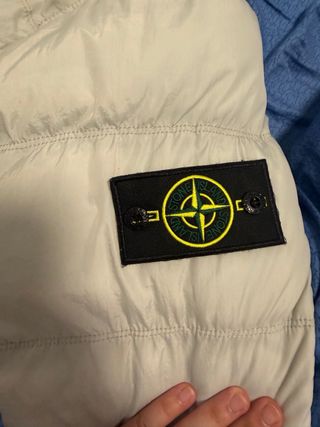 Stone Island Abrigo Plumas Blanco