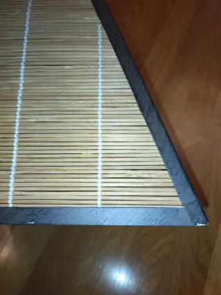 Lámpara de techo de bambú