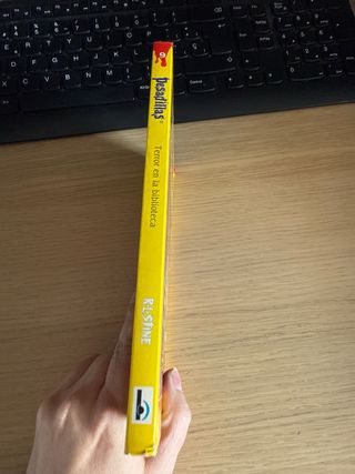 Terror en la biblioteca (Pesadillas, #9)