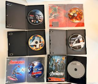 DVD Film Supereroi: Batman, Spider-Man, Avengers