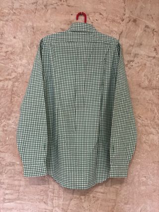 Camisa Polo Ralph Lauren cuadros verde S