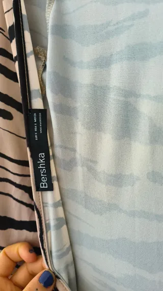 Vestido largo estampado animal print