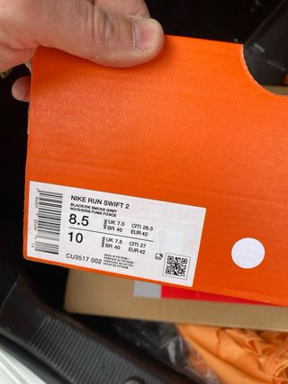 Zapatillas Nike Negras run