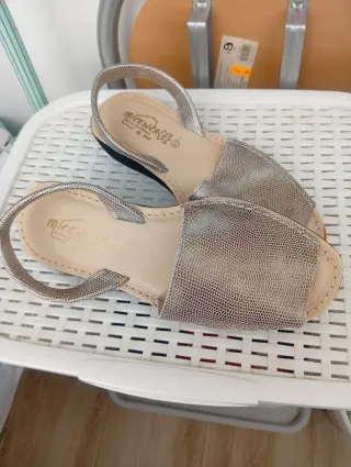 Zapatillas Menorquinas IBICENZA Oro/Plata