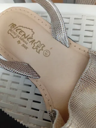 Zapatillas Menorquinas IBICENZA Oro/Plata