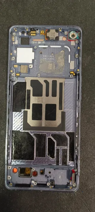 Schermo Oppo Reno 6 Pro 5G con cristallo rotto