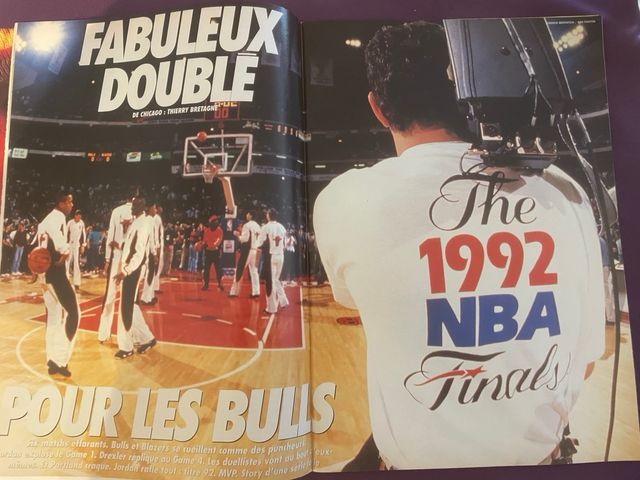 Revista 5 Majeur Segundo anillo Chicago Bulls 1992