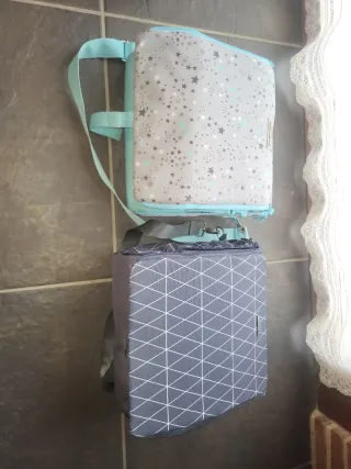 Mochila Minitronas Tuc Tuc estrellas y azul