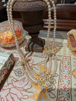 Collar  y pulsera de fallera