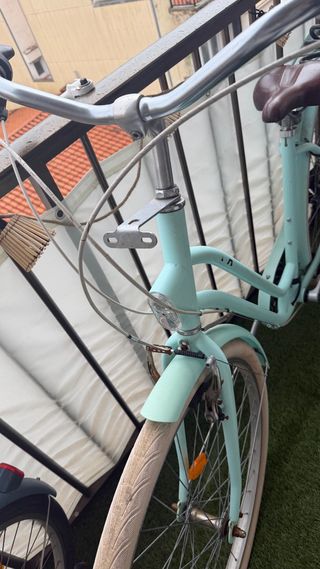 Bicicleta Elops 520 cuadro bajo Talla M