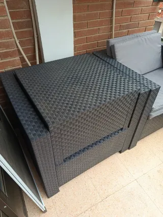 Conjunto Muebles Ratán Exterior Jardín Terraza