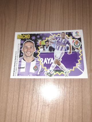 Carta Fútbol Nacho (Rayo Vallecano 17-18)