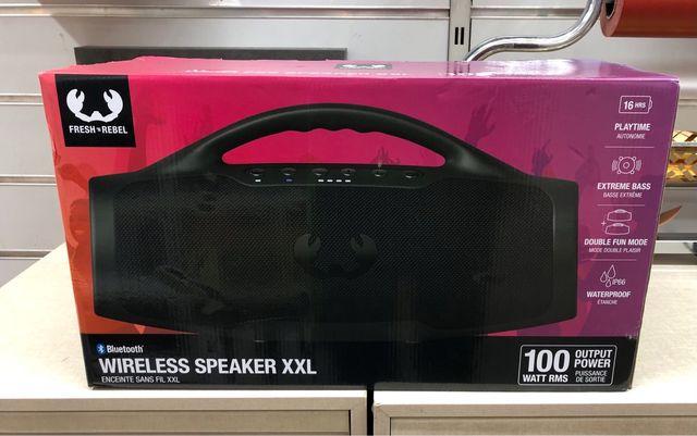 Altavoz Bluetooth Fresh n Rebel XXL Negro