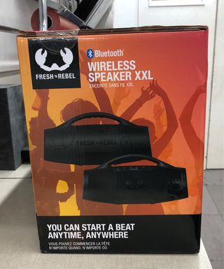 Altavoz Bluetooth Fresh n Rebel XXL Negro