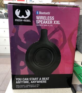 Altavoz Bluetooth Fresh n Rebel XXL Negro
