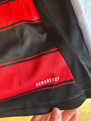 Camiseta Flamengo Adidas Talla S Roja y Negra
