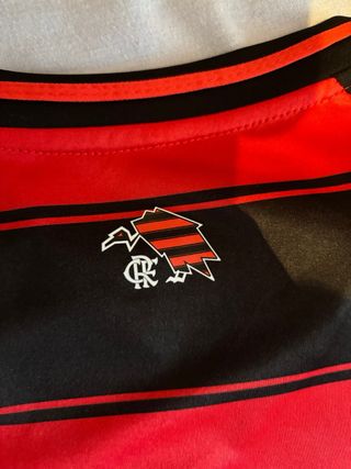 Camiseta Flamengo Adidas Talla S Roja y Negra