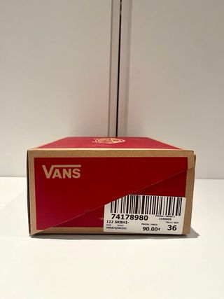 Zapatillas Vans Botas Beige Talla 36
