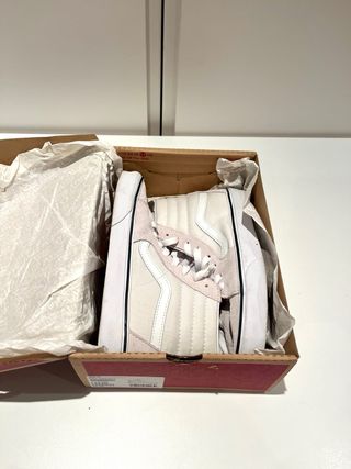 Zapatillas Vans Botas Beige Talla 36