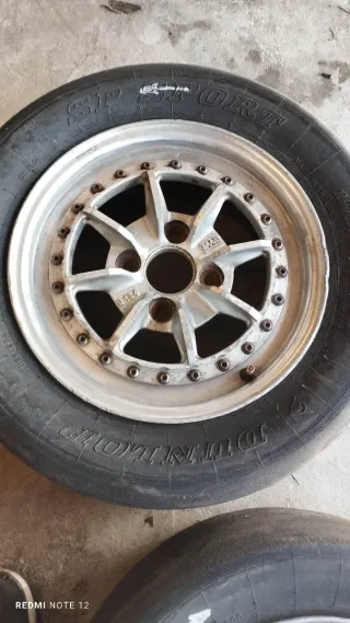 Llantas Braid 13 4x100 buje opel wolkswagen bmw