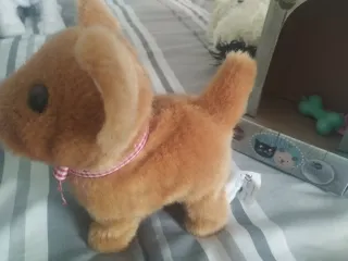 Lote 4 peluches: 3 perros y 1 gato