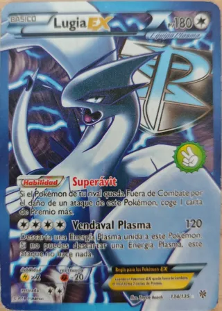 Carta Pokémon Lugia EX - Equipo Plasma