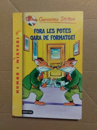 Lot quatre llibres Gerónimo stilton