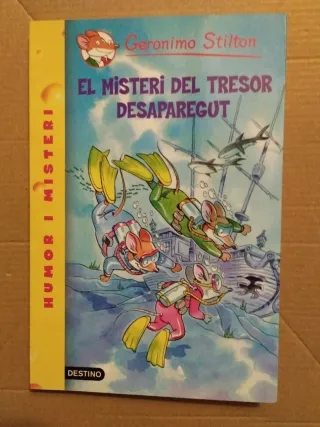 Lot quatre llibres Gerónimo stilton