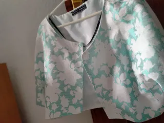 Chaqueta torera floral